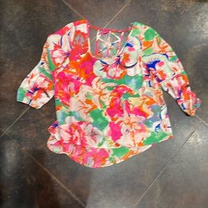 GB size small floral shirt